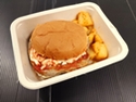 Pizza style burger
