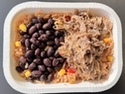 Assiette de carnitas (porc) à la Mexicaine